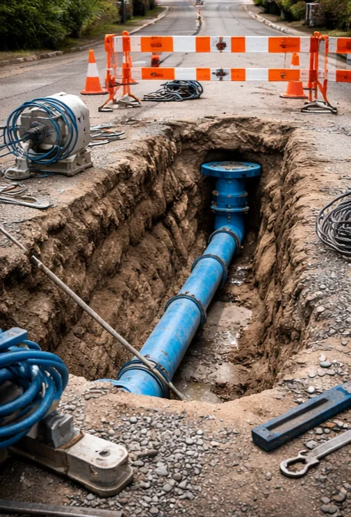 Branșamente apă și racorduri canalizare