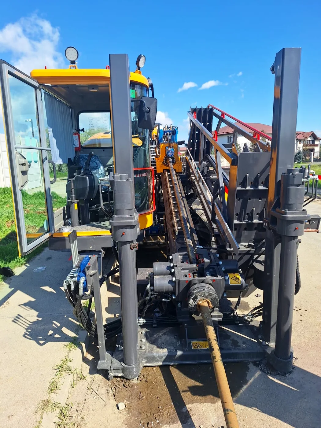 Foraj dirijat orizontal pentru rețele de apă